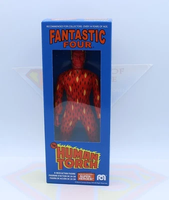 Nueva figura de acción Disney Mego Human Torch Fantastic Four ~WGSH Original 2025 Foto 1 de 4
