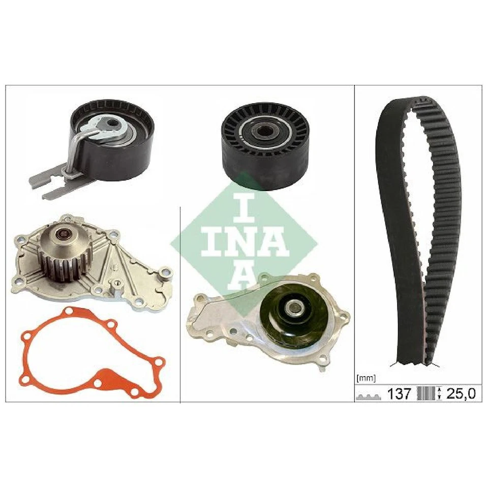 Wasserpumpe + Zahnriemensatz für Mazda 2 DE 3 BK BL | 268831 - Bild 1 von 1