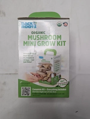 Kit de cultivo de setas ostra perla mini perla orgánica Back To The Roots Foto 1 de 4