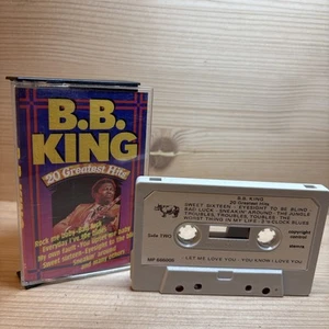 B B King - 20 Greatest Hits [Cassette Tape  1983] - Picture 1 of 9