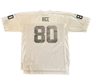 Raiders Jersey XL Jerry Rice Mens White Reebok - Picture 1 of 5