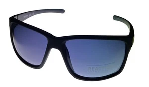 Kenneth Cole Reaction Mens Black Rectangle Wrap Plastic Sunglass KC1436. 5B - Picture 1 of 10