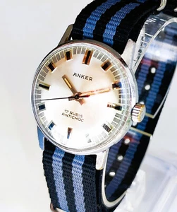 ANKER VINTAGE 1972 HANDAUFZUG ARMBANDUHR HERREN - refurbished - - Bild 1 von 5