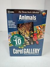 COREL GALLERY Animals Theme Pack Collection SEALED NEW NOS - 8000 Clipart Images