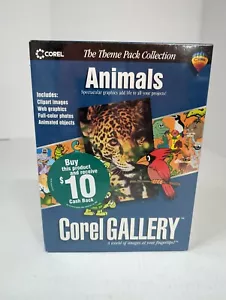 COREL GALLERY Animals Theme Pack Collection SEALED NEW NOS - 8000 Clipart Images - Picture 1 of 6