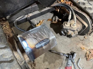 Chinese Mini Excavator Drive Motor Line Guard Front Ram 1 Ton Cover AGT MIVA USA - Picture 1 of 9