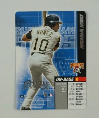 Abraham Nunez P02 - MLB Showdown Stars 2003 League Promo Card Pittsburgh Pirates - Image 1 of 2