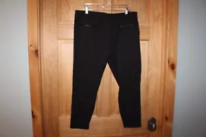 Athletic Works Women's Active Straight Leg Pants, Black, XXL (20) NEW - Picture 1 of 4