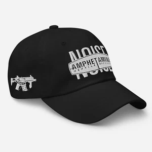 AmRep Anfetamina Reptile Records Bordado Insano Jesús Lagarto CASCO Gorra Sombrero - Imagen 1 de 21
