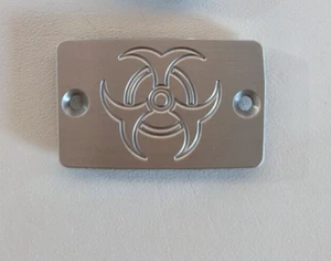 DEPÓSITO DE FRENO DELANTERO YAMAHA BANSHEE SUPERIOR - BIO HAZARD MFG DE MATTOON MACHINE - Imagen 1 de 4