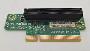 10x Supermicro Riser Card RSC-RR1U-E8 Rev. 4.00 - Afbeelding 1 van 3