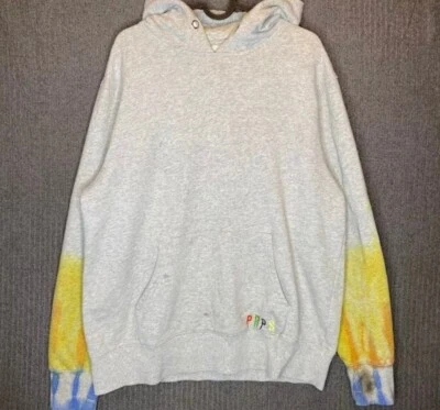 Sudadera con Capucha PRPS Para Hombre XL Gris Bordada Japonesa Exterior Informal Colorida Foto 1 de 4