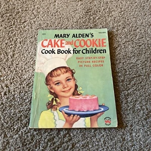 Mary Alden's Cake and Cookie Cook Book for Children 1956 by Wonder Books USA - Imagen 1 de 5