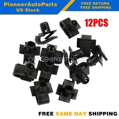 12pcs Fastener Clip Bumper Grill Mesh 0029885181 For Mercedes-Benz CLS550 GL450 - Image 1 of 4