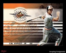 2003 Donruss Signature Team Trademarks #6 Cal Ripken Jr 005/500 ORIOLES