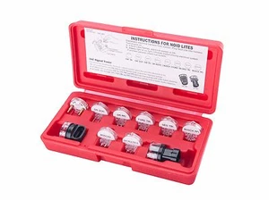 Fuel Injector Tester Noid Light Set IAC 10 Piece Circuit Diagnostic Update Kit - Picture 1 of 3