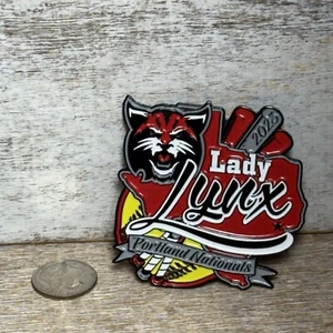 2023 All Star Lady Lynx All Girls Portland Nationals Baseball Emaille Pin 2x2" - Bild 1 von 1