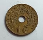 1942 Netherlands East Indies 1 Cent - KM# 317 | Wilhelmina