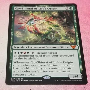 Go-Shintai Of Life's Origin Mtg Kamigawa Neon Dynasty Booster Fresh - Picture 1 of 2