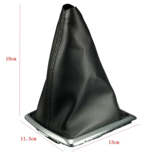 5 Speed For Ford Focus MK2 2005-2008 Gear Shift Knob Stick Lever w/ Boot Cover - Picture 1 of 8
