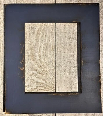 F002-455 2-1/2" Yankee Blue Distressed Picture Frame - Image 1 of 3