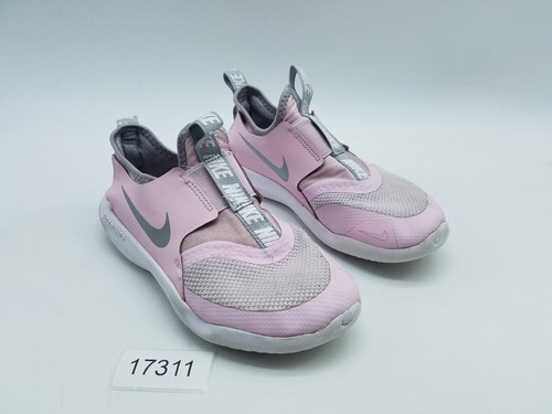 Scarpe da corsa Nike Flex Runner (GS) da bambina taglia 1Y rosa grigio