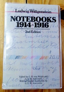 Notebooks, 1914-1916 by Wittgenstein, Ludwig (Paperback) 2nd Edition LIKE NEW - Foto 1 di 6