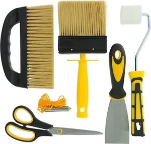 10321 Task Partner Wallpaper Kit with Paste Smoothing Brush and Tools for Wall P - Picture 1 of 3