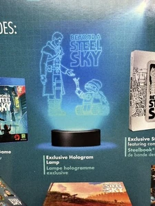Beyond a Steel Sky: UTOPIA Collector’s Edition Exclusive Hologram Lamp - Picture 1 of 3