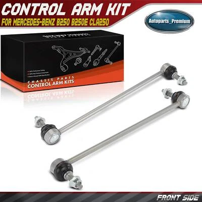 Kit de ligação de barra oscilante frontal 2 peças LH e RH para Mercedes-Benz B250 B250e CLA250 GLA250 - Imagem 1 de 4