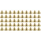 400 Pcs DIY Rivets Ccb Bracelet Accessories Bullet Cone Spikes Beads Decked