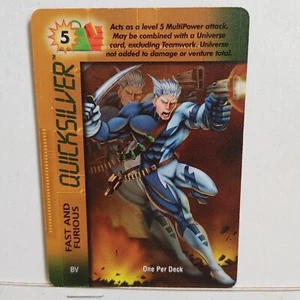 OVERPOWER CCG --- QUICKSILVER FAST AND FURIOUS --- MISSION CONTROL -- NM / MINT - Picture 1 of 1