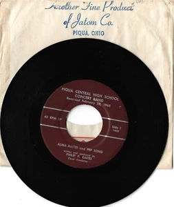 Piqua Central High School Concert Band (1965): Ultra-rare EP in VG+ condition! - Picture 1 of 2