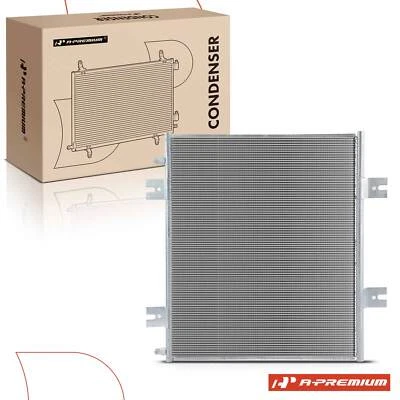 New A/C Condenser with Bracket for Freightliner MT45 MT55 2011-2013 2267959000 - Image 1 of 4