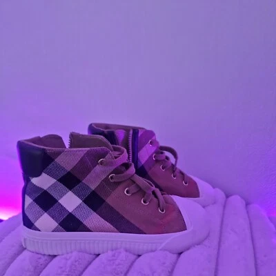 Zapatillas altas Burberry Vintage Check Larkhall - Beige Archivo Foto 1 de 4