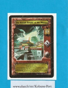 The Sacred Temple of the Phoenix Mon Back Promo Clan Wars L5R CCG Five Rings - Picture 1 of 2