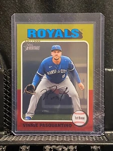 Vinnie Pasquantino 2024 Topps Heritage High # Chrome #691/699 #365 Royals - Picture 1 of 2