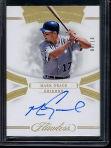 Flawless Mark Grace 2021 automático/10 #MM-MG - Imagen 1 de 2