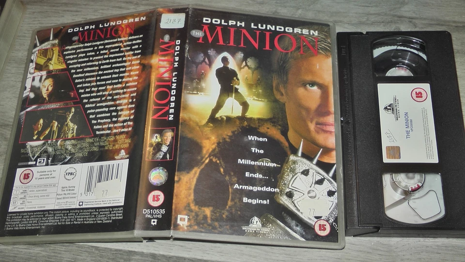 Minion VHS Video Tape Big Box Ex Rental Touchstone Cert - Image 1 of 1