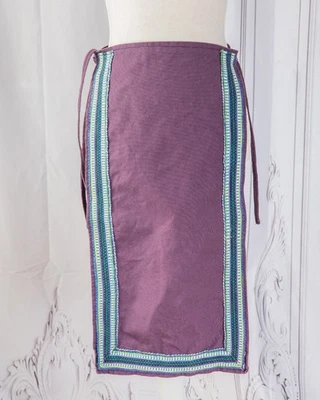 Viking Purple Apron Medium Skirt Celtic Garb Costume Faire LARP - Image 1 of 3