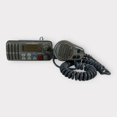 Icom IC-M302 DSC VHF Marine Radio Transceiver W/ HM-141G Hand Mic - Tested - Image 1 of 4