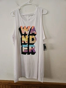 NWT Torrid Signature Jersey Everyday Crew Neck Tank Wander White SIZE 5X - Picture 1 of 13