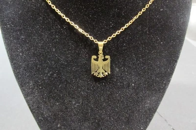 German Eagle Pendant Necklace - Image 1 of 2