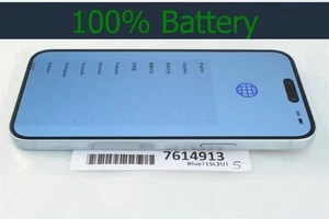 Apple iPhone 15 Plus 256GB Unlocked AT&T T-Mobile Verizon 100% batt! 7614913 - Photo 1 sur 7