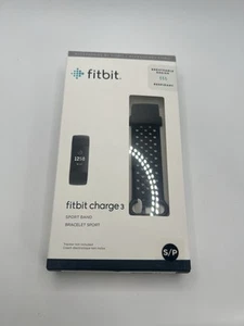 Fitbit Charge 3 Fascia Sportiva Nera - NUOVISSIMA - Taglia Piccola - Foto 1 di 3