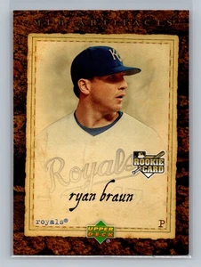 2007 Upper Deck Ryan Braun ROOKIE CARD #96 - Kansas City Royals - - Picture 1 of 2