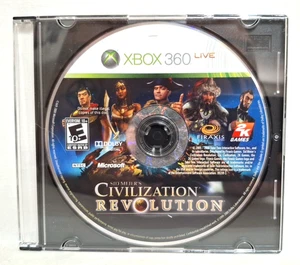 Vintage 2008 Original Xbox 360 Live Civilazation Revolution Videospiel nur Disc - Bild 1 von 4