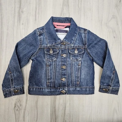 Chaqueta Jean Toughskins Bebé Niñas Talla 24 Meses Azul Foto 1 de 4