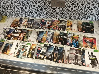 Original Xbox 360 Game Box Art Covers all Pre Owned all Original joblot - Image 1 of 4