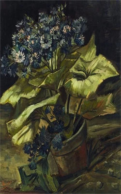 Pintura al óleo pintada a mano Vincent van Gogh Cineraria  Foto 1 de 2